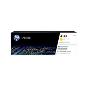 HP 414A Yellow Standard Yield Toner Cartridge, Prints Up to 2,100 Pages