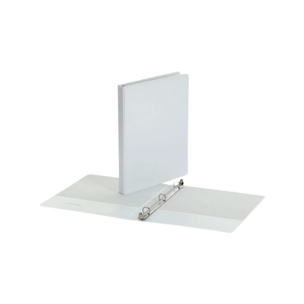 1/2 3-Ring View Binder, D-Ring, White