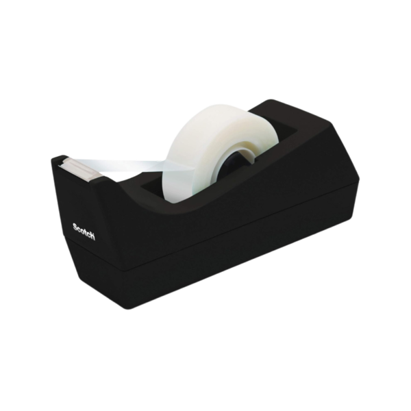 Scotch Desktop Dispenser, 1Core, Black