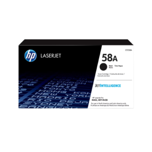 HP 58A Black Standard Yield Toner Cartridge, Prints Up to 3,000 Pages