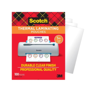 Staples Thermal Laminating Pouches, Letter Size, 5 Mil, 100/Pack