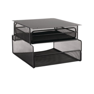 Safco Onyx Storage Drawer, Black Mesh