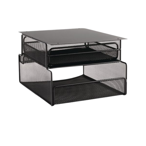Safco Onyx Storage Drawer, Black Mesh