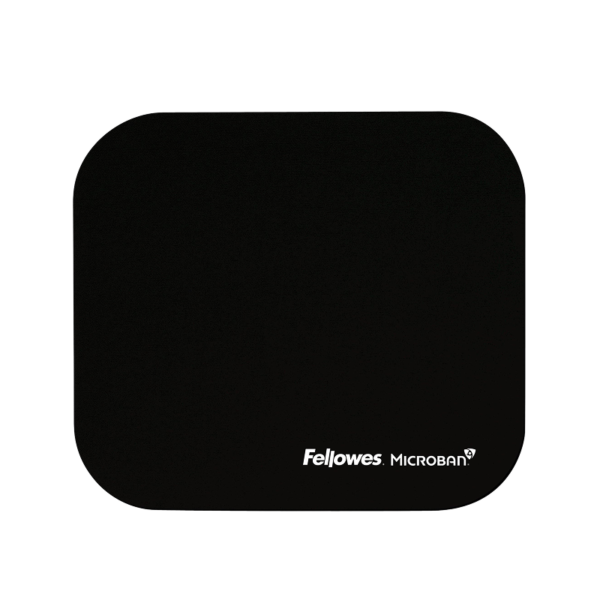Fellowes Non-Skid Mouse Pad, Black