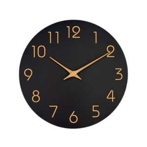 AbilityOne 9.2 Quartz Wall Clock, Battery Operated