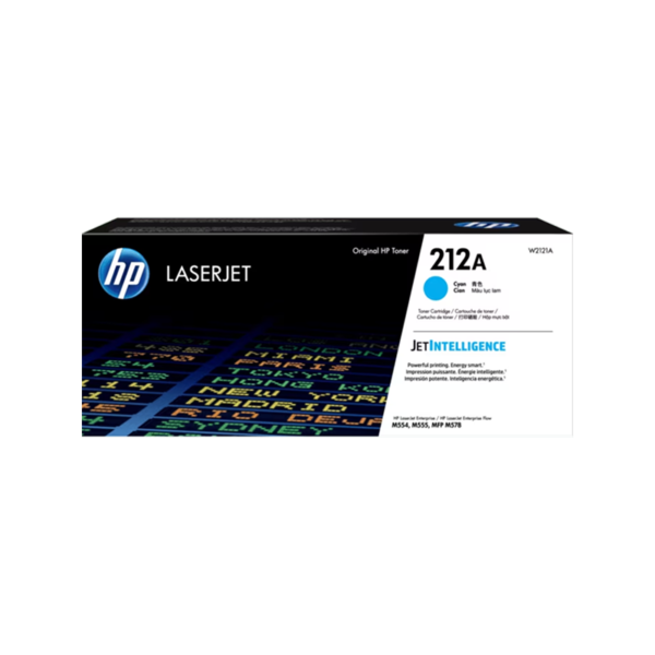 HP 212A Cyan Standard Yield Toner Cartridge, Prints Up to 4,500 pages