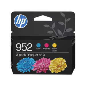 Staples Remanufactured Cyan/Magenta/Yellow Standard Yield Ink Cartridge Replacement for HP 952 , 3/Pack