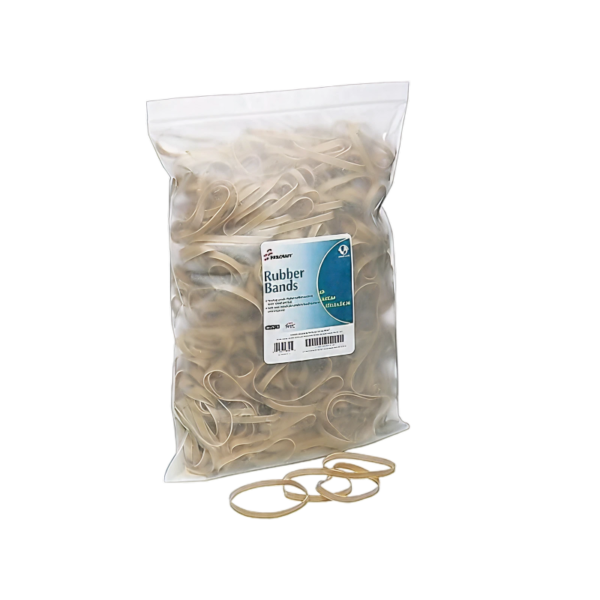 AbilityOne Multi-Purpose Rubber Bands, #64, 1 lb. Resealable Bag, 400/Pack