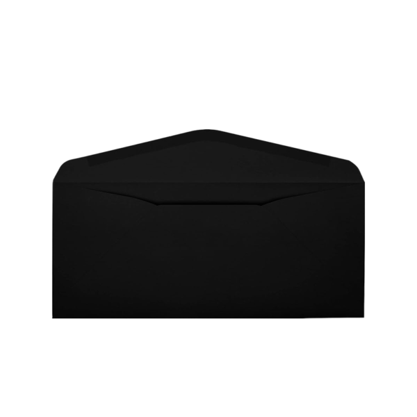 #10 Window Envelope, Black, Red or Dark Blue, Qty 1000