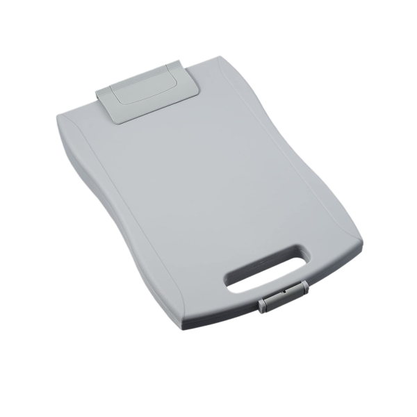 Staples Plastic Storage Clipboard, Letter Size, Gray