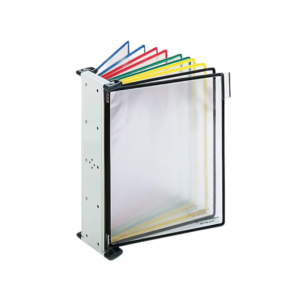 Tarifold Document Holder, 8.5 x 11, Table Top, Multicolored, PVC