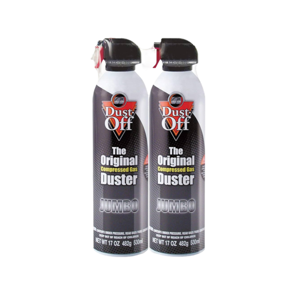 Dust-Off Jumbo Air Duster, 17 oz., 2/Pack