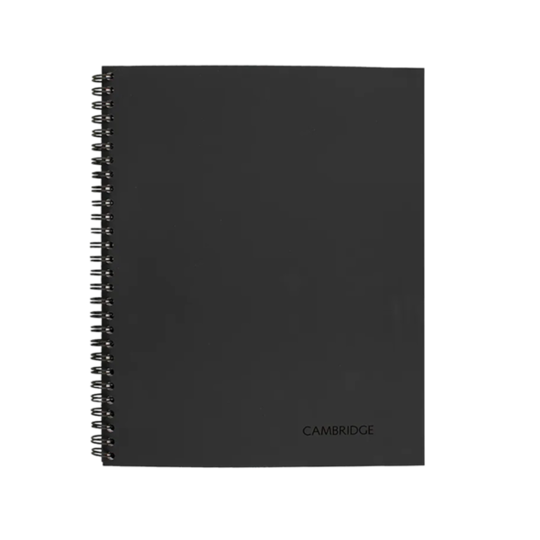 Cambridge Legal 1-Subject Professional Notebooks, 6.5 x 9.5, Legal Ruled, 80 Sheets, Gray