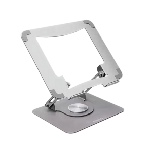 Staples TECH 10 x 8.7 Steel Adjustable Laptop Stand, Silver