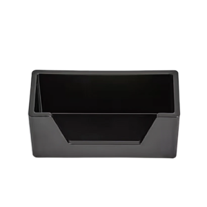 TRU RED 1 Compartment Business Card Holders, Black, 80 Card Capacity