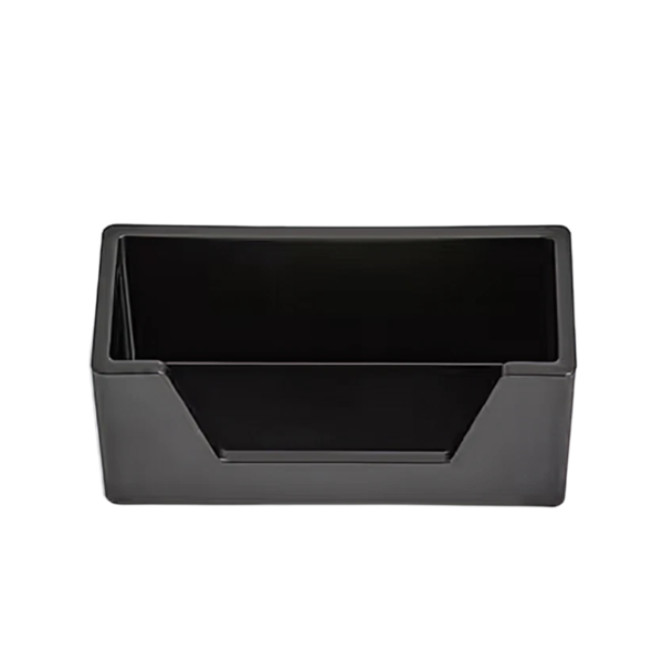 TRU RED 1 Compartment Business Card Holders, Black, 80 Card Capacity