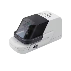 MAX Electric Flat Clinch Heavy Duty Stapler, 70 Sheet Capacity, Gray
