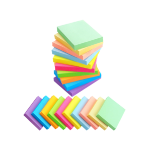 AbilityOne Self-Stick Sticky Note, 1.5 x 2, Multicolor, 100 Sheets/Pad, 12 Pads/Pack