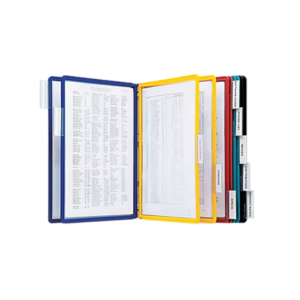 Durable VARIO Document Holder, 8.5 x 11, Top Loading, Multicolor Plastic