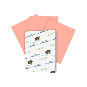 Staples Pastel 30% Recycled Color Copy Paper, 20 lbs., 8.5 x 11, Salmon, 500/Ream