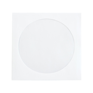 Quality Park Sleeves for CD/DVD, White Paper, 100/Box