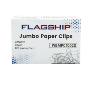 Staples Jumbo Paper Clips, Silver, 100/Box