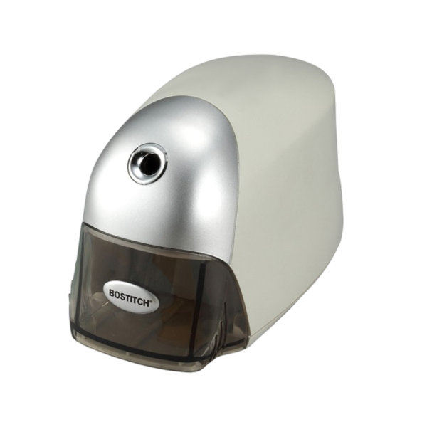 Staples Electric Pencil Sharpener, Gray/Silver
