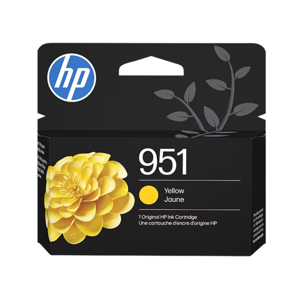 HP 951 Yellow Standard Yield Ink Cartridge, Prints Up to 700 Pages