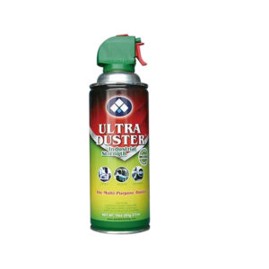 Ultra Duster Industrial Strength Compressed Air Duster, 10 oz., 12/Pack