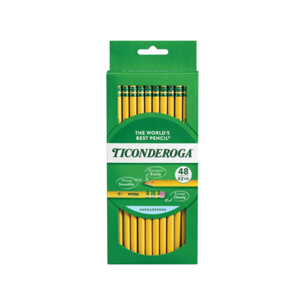 Staples Pre-Sharpened Wooden Pencil, 2.2mm, #2 Medium Lead, 48/Pack