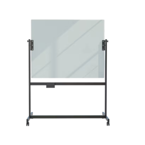 U Brands Glass Dry-Erase Whiteboard, 4′ x 3′