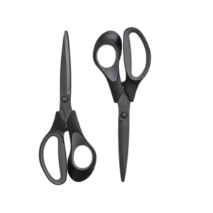 TRU RED 8 Non-Stick Titanium Coated Scissors, Straight Handle, 2/Pack