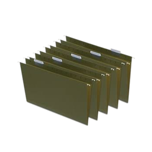 Staples Heavy Duty Box Bottom Hanging File Folder, 2 Expansion, Legal Size, Green, 25/Box