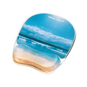 Fellowes Photo Gel Wrist Rest, Sandy Beach