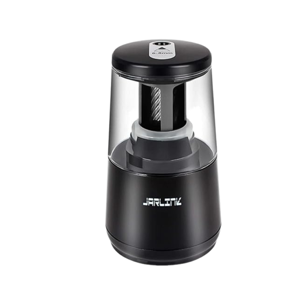 AbilityOne SKILCRAFT Electric Pencil Sharpener, Desktop, Black/Silver