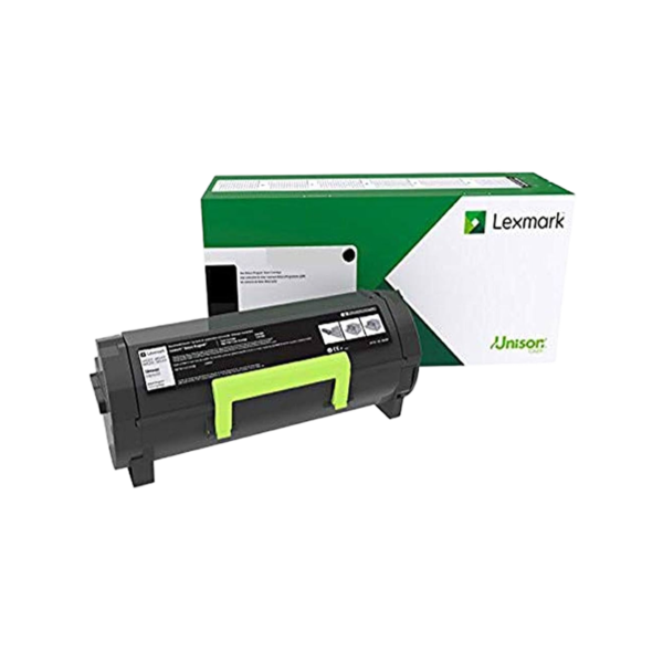 Lexmark Black High Yield Toner Cartridge, Prints Up to 15,000 Pages