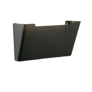 AbilityOne Plastic Mountable Wall File, Letter Size, Smoke