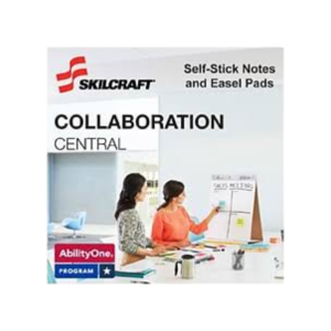 AbilityOne Skilcraft Wall Easel Pad, 25 x 30, 30 Sheets/Pad, 2 Pads/Pack