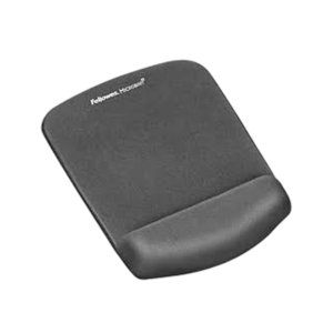 Fellowes PlushTouch Foam Mouse Pad/Wrist Rest Combo, Graphite