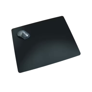 Artistic Rhinolin II Anti-Slip PVC Desk Pad, 17 x 24, Matte Black