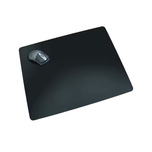 Artistic Rhinolin II Anti-Slip PVC Desk Pad, 17 x 24, Matte Black