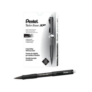 Pentel Twist-Erase EXPRESS Mechanical Pencil, 0.9mm, #2 Medium Lead, Dozen