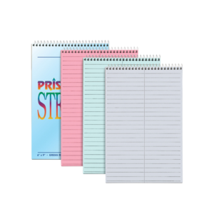 TOPS Prism Steno Pads, 6 x 9, Gregg, Pink, 80 Sheets/Pad, 4 Pads/Pack