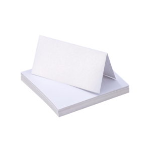 Avery Half-Fold Cards with Envelopes, 5.5 x 8.5, Textured White, 30/Box