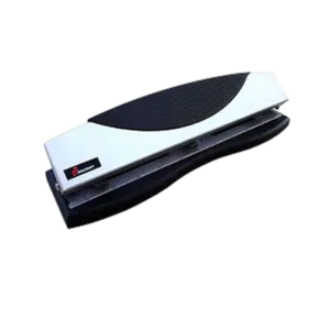 3-Hole Punch, 15 Sheet Capacity, Black/Silver