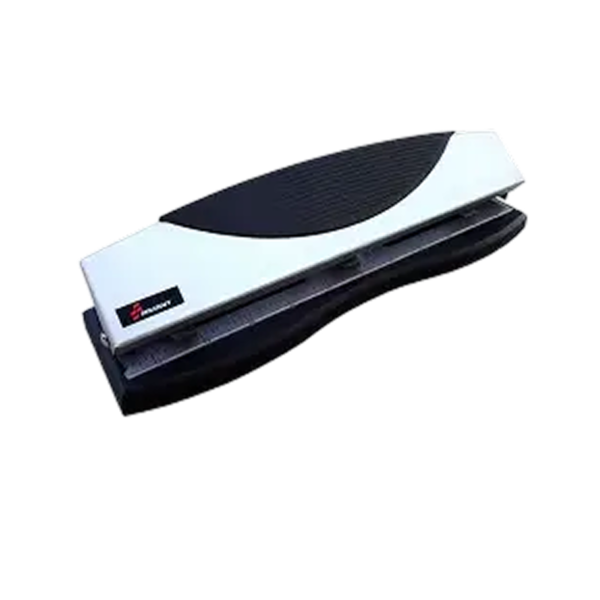 3-Hole Punch, 15 Sheet Capacity, Black/Silver