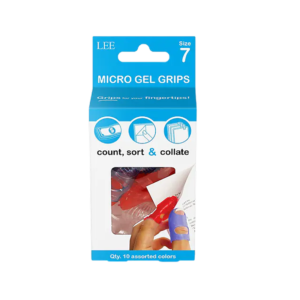 Lee Medium Finger Pad, Assorted Colors, 10/Pack