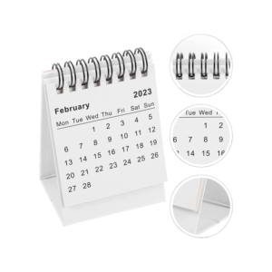 2026  21.75 x 17 Monthly Desk Pad Calendar, Gray