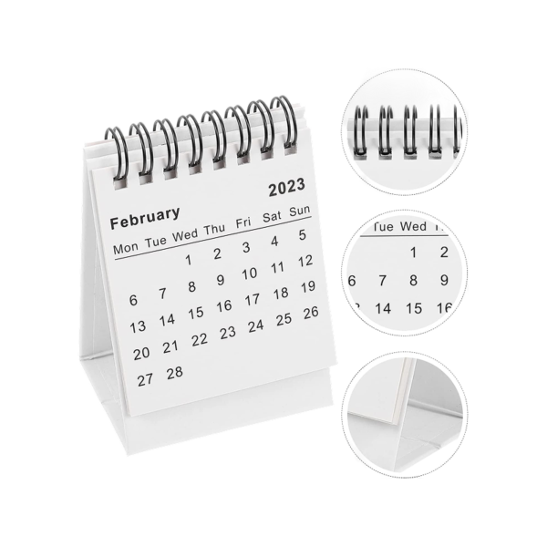 2026  21.75 x 17 Monthly Desk Pad Calendar, Gray