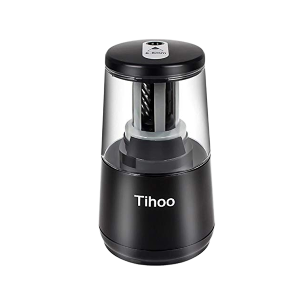 Personal Dual Powered Pencil Sharpener, Black